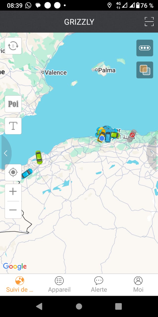 Plateforme GPS GrizzlyTec Pro